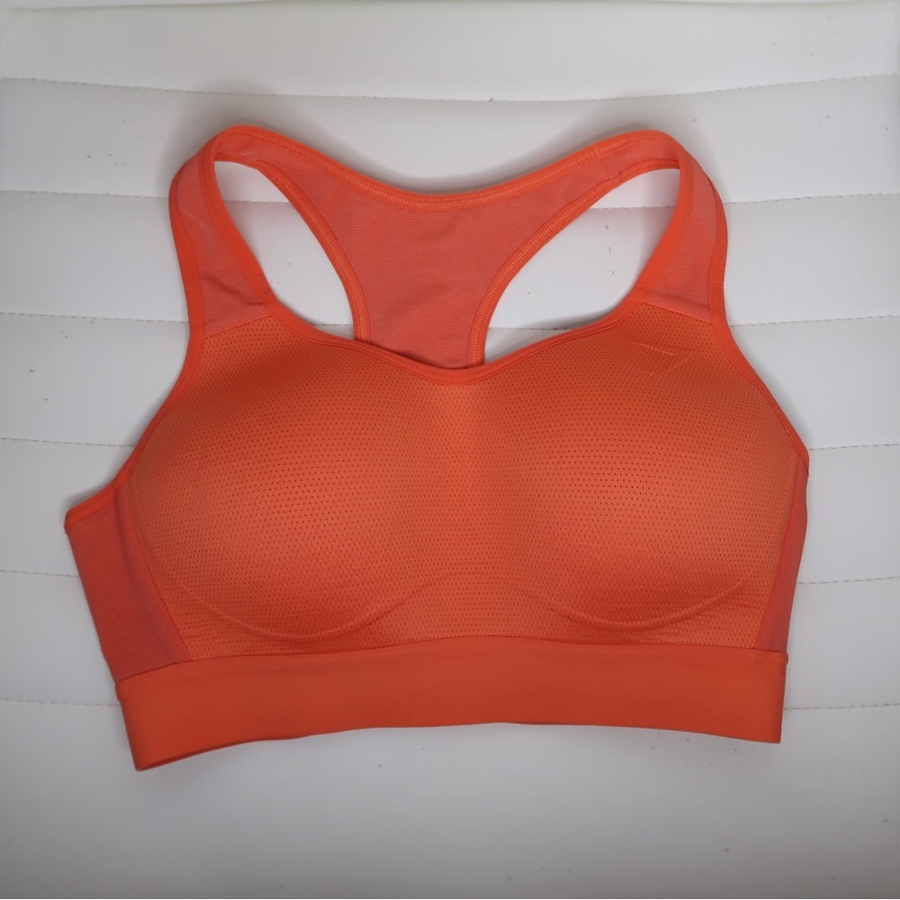 Gymshark‎ High Support Sports Bra | Orange | S